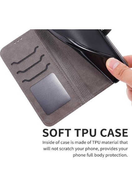 IPhone 16 Için Cüzdan Durumda Pro Max Kabartmalı Kart Tutucu Tüm Yuvarlak Kickstand (Yurt Dışından)