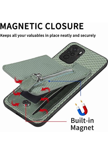 Xiaomi Redmi Not 10 4g Crad Yuvası Manyetik Araç Montaj Cüzdan Standı (Yurt Dışından) indirimleri