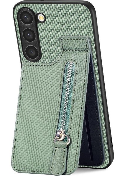 Samsung Galaxy S23 Fermuar Manyetik Araç Montaj Standı Crad Yuvası (Yurt Dışından)