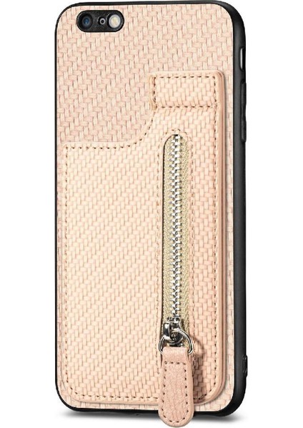 IPhone 6 Için Kılıf Crad Yuvası Fermuar Cüzdan Manyetik Araç Montaj Standı (Yurt Dışından) modelleri