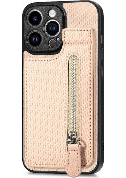 IPhone 14 Için Kılıf Pro Standı Manyetik Araç Montaj Fermuar Crad Yuvası Cüzdan (Yurt Dışından) fiyatları
