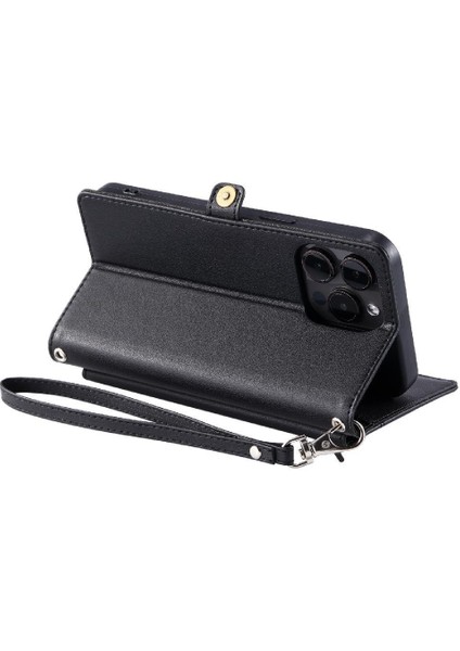 IPhone 14 Pro Için Cüzdan Crossbody Durumda Rfıd Engelleme Cüzdan Durumda (Yurt Dışından) fırsatları