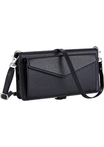 Cüzdan Crossbody Durumda IPhone 15 Pro Max Kart Tutucu Için Rfıd Engelleme (Yurt Dışından)