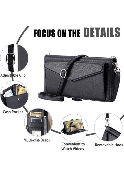 Samsung Galaxy S23 Için Cüzdan Crossbody Durumda Ultra Rfıd Engelleme Kartı Için (Yurt Dışından) fiyatları