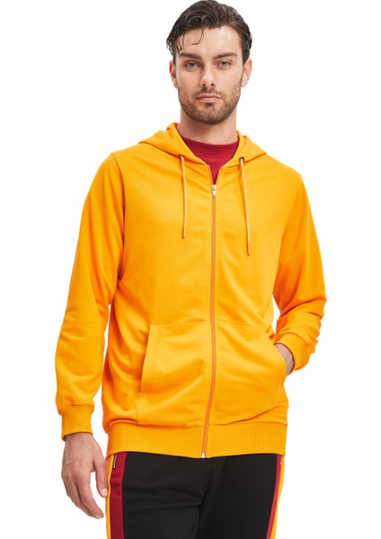 GS Store Galatasaray Erkek Basic Fermuarlı Hoodie E241237