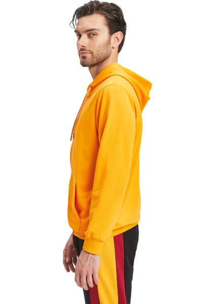 GS Store Galatasaray Erkek Basic Fermuarlı Hoodie E241237