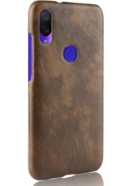 Retro Kılıf Xiaomi Redmi 7 Lychee Desen Anti Scratch Için Retro Koruyucu (Yurt Dışından)
