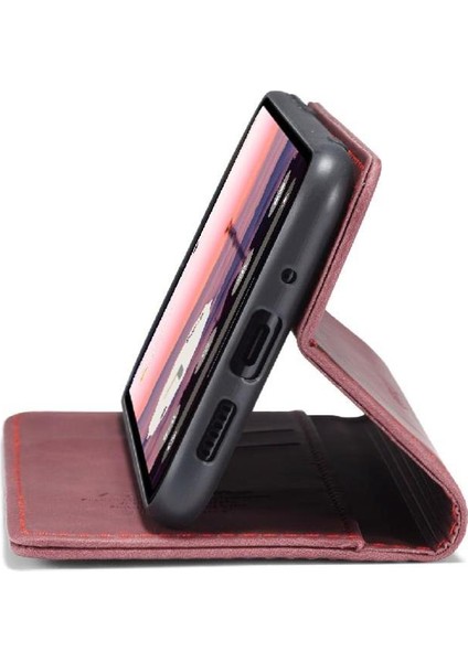 Google Piksel 9 Için Flip Case Manyetik Kapatma Darbeye Vaka Kart Yuvası Pu (Yurt Dışından)