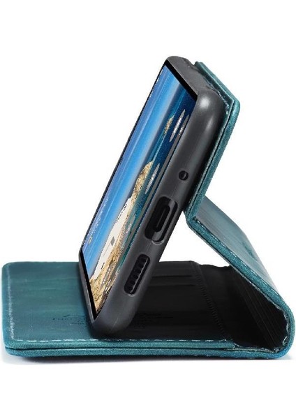 Google Piksel 9 Pro Kılıf Için Flip Case Kart Yuvası Kickstand Vintage Pu Flip (Yurt Dışından)