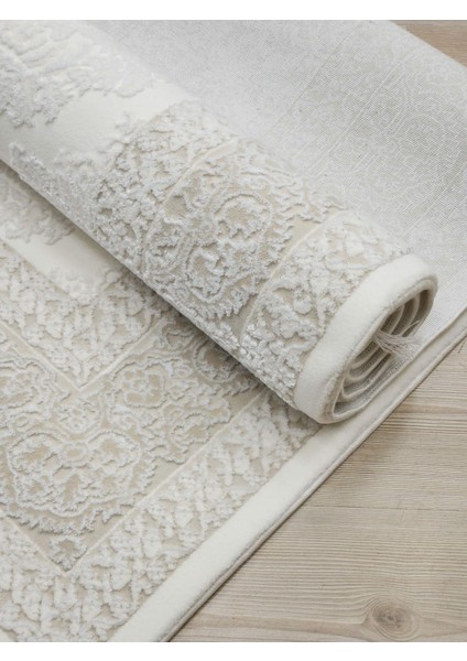 Vanessa 06151d Krem Bej Klasik Motifli Yün Halı fırsatları