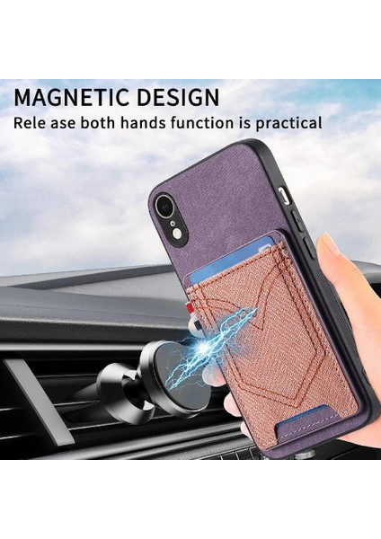 IPhone Xr Manyetik Araç Montaj Crad Yuvası Kot Cep Tasarımı (Yurt Dışından) indirimleri