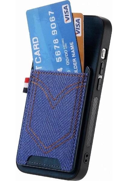 IPhone Xr Manyetik Araç Montaj Crad Yuvası Kot Cep Tasarımı (Yurt Dışından) modelleri