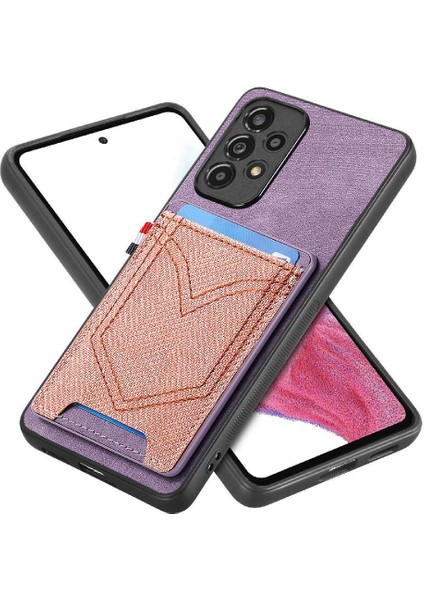 Samsung Galaxy A53 5g Crad Yuvası Manyetik Araç Montaj Kot Cep (Yurt Dışından)