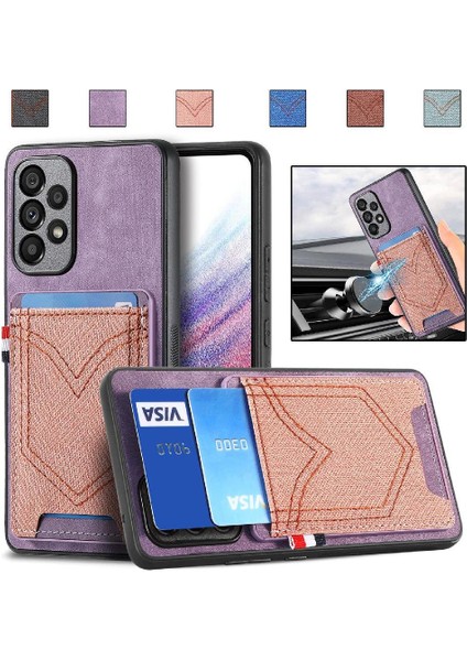 Samsung Galaxy A53 5g Crad Yuvası Manyetik Araç Montaj Kot Cep (Yurt Dışından) modelleri