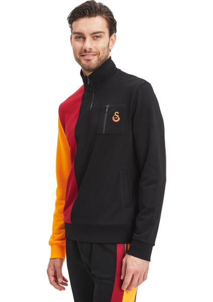 GS Store Galatasaray Erkek Fermuarlı Hoodie E241133