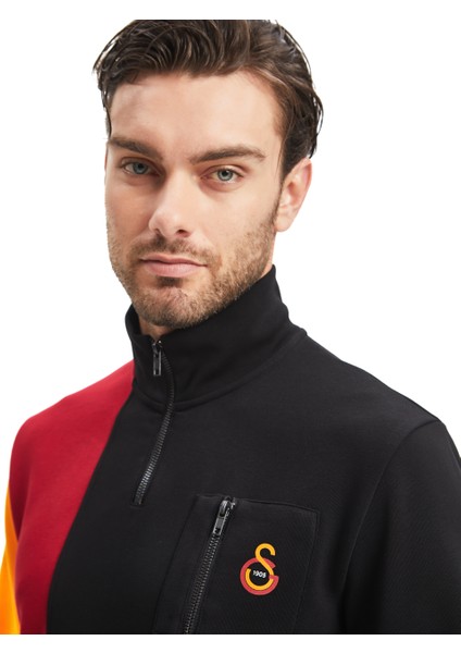 GS Store Galatasaray Erkek Fermuarlı Hoodie E241133