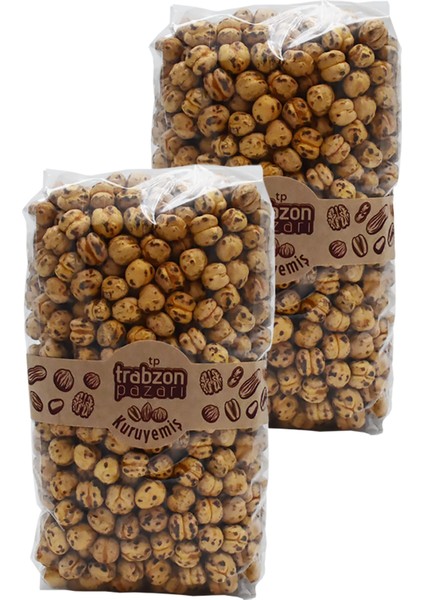 Trabzon Pazarı Yerli Çifte Kavrulmuş Sarı Leblebi 2x260 gr