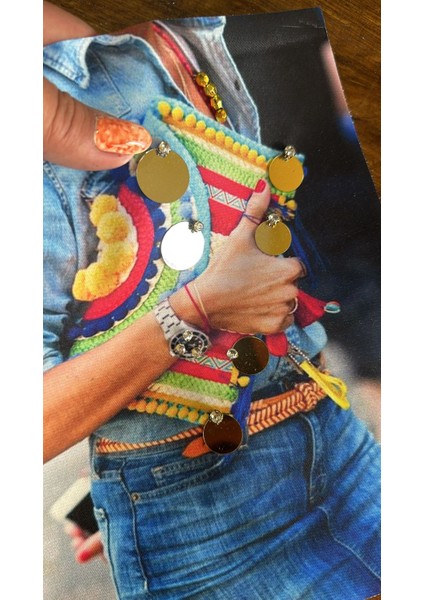 Taş Boncuk Pul Payet Işleme Kız Arma Dikiş Aplike 23X19 cm fiyatları