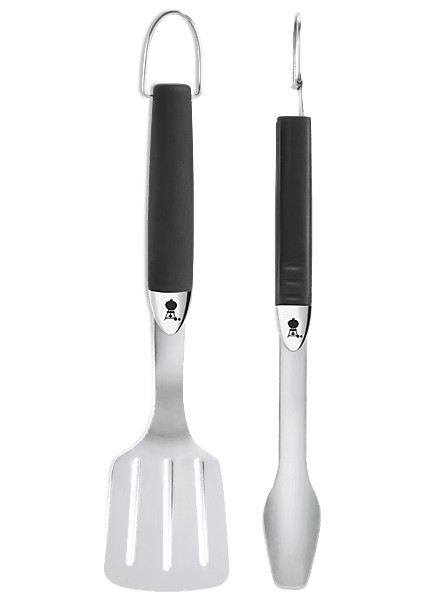 6645 Ikili Set Mangal Maşası ve Spatulası