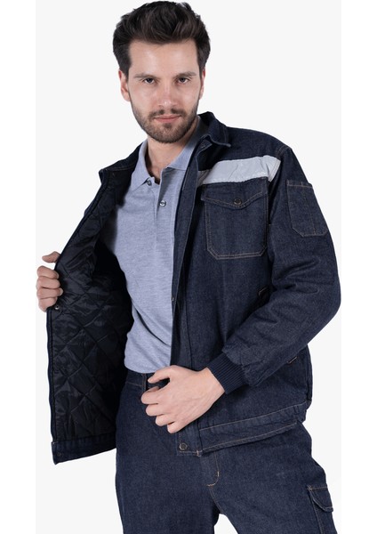 Kapitoneli Kaynakçı Kot Mont modelleri