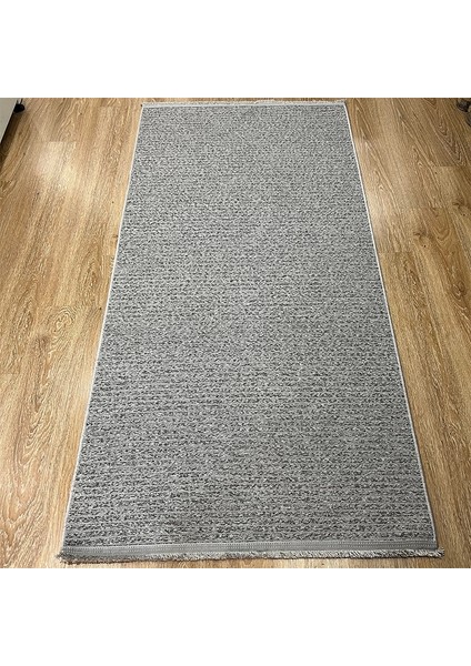 Gri & Kırçıllı Desen Halı - Modern Salon Ve Koridor Halısı - Hoom Rugs Retro 6204