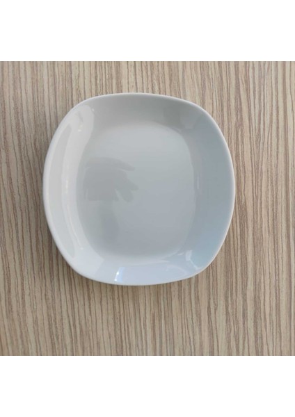 Lebon Beyaz Kayık Tabak 15 cm 12 Adet