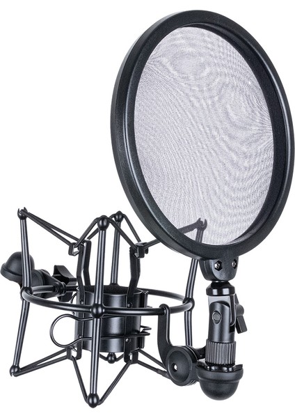 KS-2B Shock Mount Standı + Pop Filter