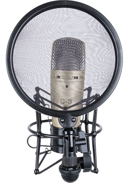 KS-2B Shock Mount Standı + Pop Filter