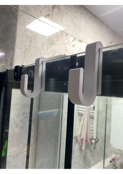 Duşakabin Askısı Ve Banyo Havlu Askısı 4 Adet