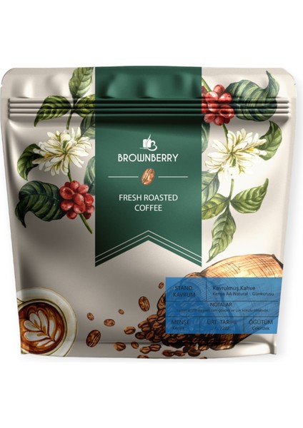 Kenya Aa Natural Kavrulmuş Kahve