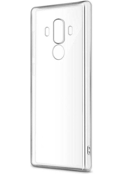 Huawei Mate 9 Kılıf Süper Silikon Kapak-Renksiz