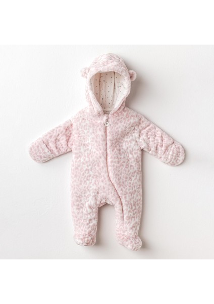 Kız Bebek Kozmonot Pramsuit Plush Warm Heat AC25102