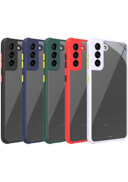 Samsung Galaxy S21 Plus Kılıf ​​zore Kaff Kapak-Mor