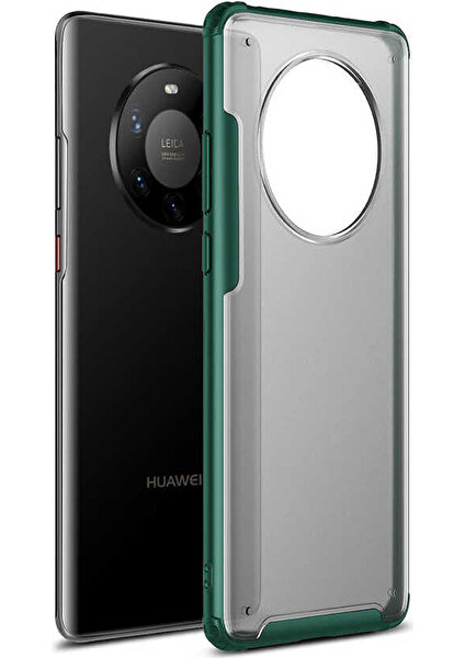 Huawei Mate 40 Pro Kılıf Volks Kapak-Koyu Yeşil