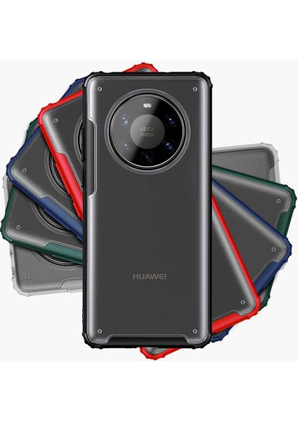 Huawei Mate 40 Pro Kılıf Volks Kapak-Koyu Yeşil