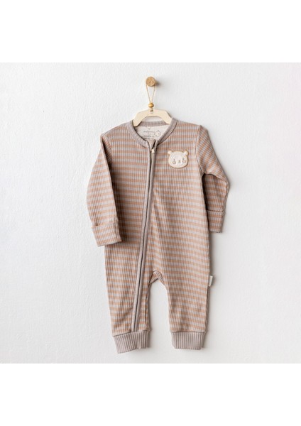 Erkek Bebek Tulum Romper Bear Time AC25184