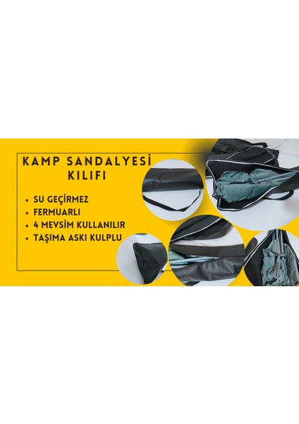 Fermuarlı Özel Kesim Kamp Sandalyesi Kılıfı Sandalye Taşıma Çantası Su Geçirmez Kılıf Kalın Kumaş fiyatları
