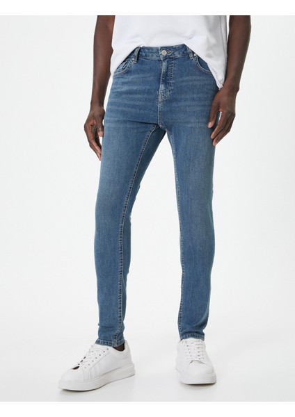 Super Skinny Fit Kot Pantolon - Justin Jean modelleri