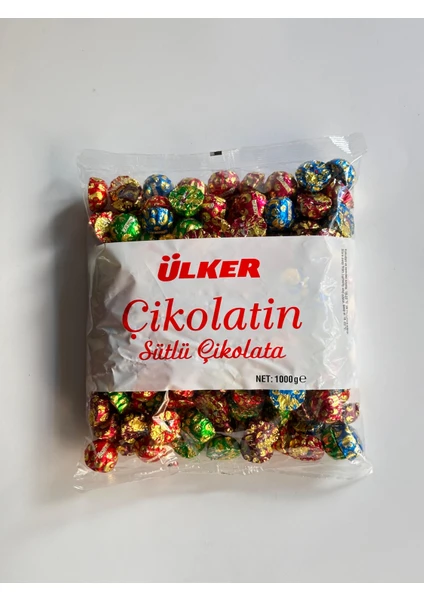 Çikolatin Sütlü Ikramlık Poşet Çikolata 1 kg