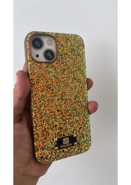 By Semra Iphone 13-14 Uyumlu Swarovski Taşlı Diamond Kalite Parlak Tasarımlı Kılıf