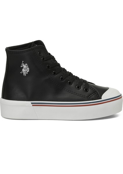 U.S. Polo Assn.  Penelope Hıgh P Wt 4Pr Siyah Kadın Sneaker Bot