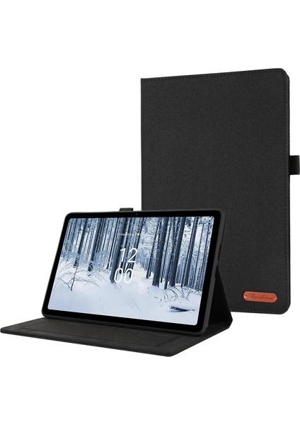 Nokia T21 Için Kumaş Deri Tablet Kılıfı (Yurt Dışından)