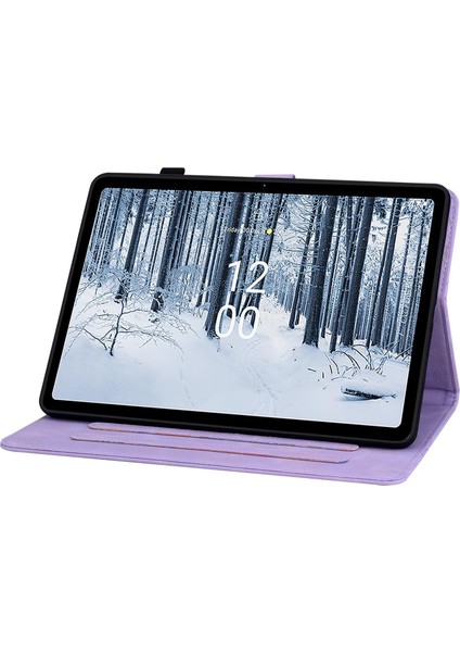 Kabartmalı Deri Tablet Kılıfı Nokia T10 Için (Yurt Dışından) indirimleri