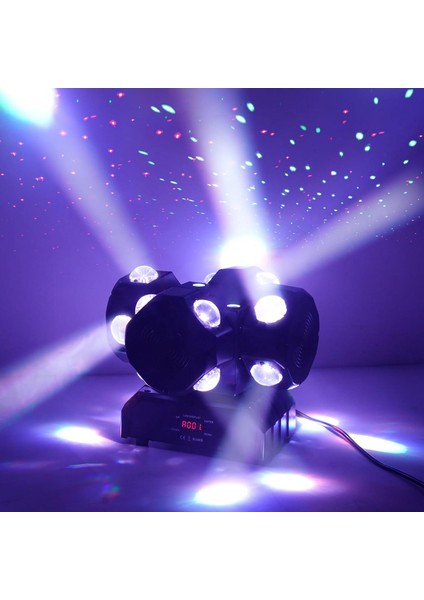 Stage 4 Head 16x10 Watt LED Beam - Lazer - Strobe Robot Işık