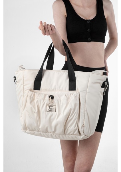 Icone Önü Büzgü Cepli Fermuar Kapamalı Yoga, Pilates, Fitness ,gym Spor Çantası fırsatları