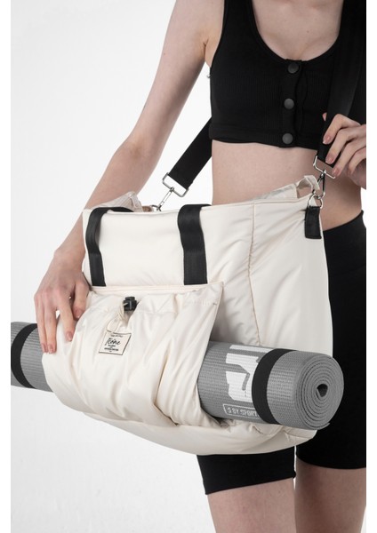 Icone Önü Büzgü Cepli Fermuar Kapamalı Yoga, Pilates, Fitness ,gym Spor Çantası indirimleri