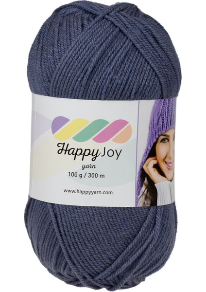 Kürkçü Han Happy Joy 100GR 300M El Örgü Ipi Jeans HJ074