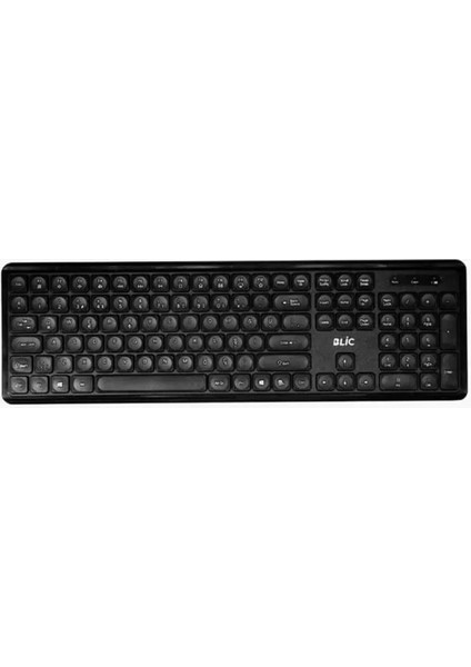 Bkb2 Siyah Türkçe Q Ev Ofis Kullanıma Uygun Kablosuz Klavye Mouse Set