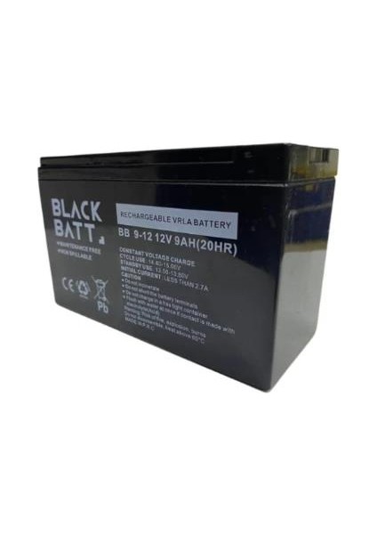 Black Batt 12V 9AH