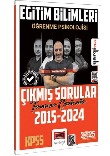 2025 KPSS Eğitim Bilimleri Öğrenme Psikolojisi Tamamı Çözümlü Çıkmış Sorular